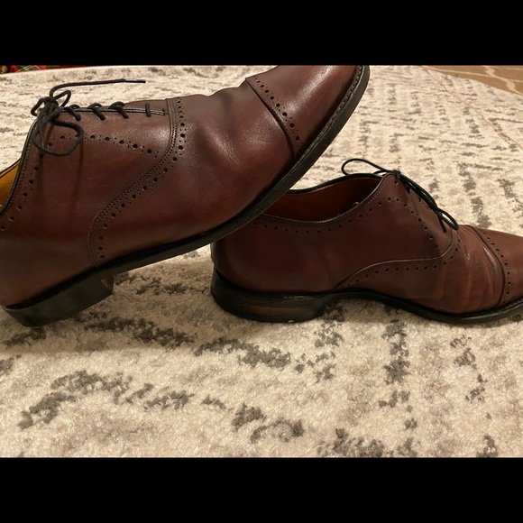 Allen Edmonds Size 11.5 EEE Dark Chili Colored - Picture 4 of 6